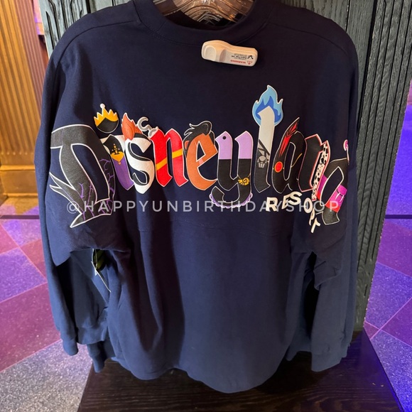 Disney Parks Disneyland Spirit Jersey Villains - Picture 1 of 2